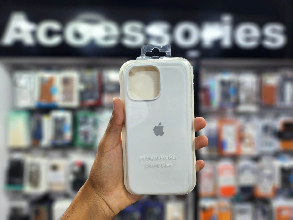 Apple Apple Silicone Case iPhone 16 Pro Max White — Box Packed